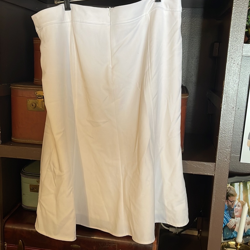 5 for $25 Investments Lined White Skirt